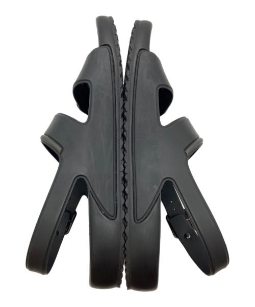 PRADA（プラダ）PRADA (プラダ) ストラップシャワーサンダル ブラック サイズ:7の古着・服飾アイテム