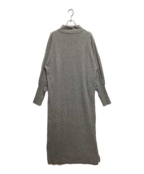 Fabiana Filippi（ファビアナフィリッピ）Fabiana Filippi (ファビアナフィリッピ) ウールカシミヤニットワンピース グレー サイズ:XSの古着・服飾アイテム