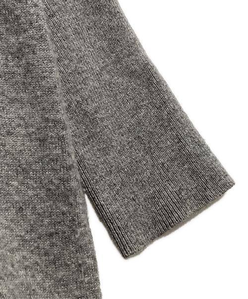 Fabiana Filippi（ファビアナフィリッピ）Fabiana Filippi (ファビアナフィリッピ) ウールカシミヤニットワンピース グレー サイズ:XSの古着・服飾アイテム