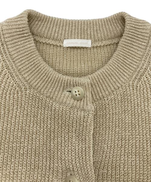 comm.arch.（コム・アーチ）comm.arch. (コム・アーチ) Hand Framed Crew Neck C/D ベージュ サイズ:Freeの古着・服飾アイテム