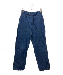 45R（フォーティファイブ・アール）の古着「リネン100% 908 ベイカー パンツ」｜インディゴ