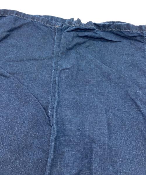 45R（フォーティファイブ・アール）45R (フォーティファイブ・アール) リネン100% 908 ベイカー パンツ インディゴ サイズ:1の古着・服飾アイテム