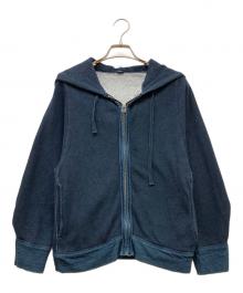 45R（フォーティファイブ・アール）の古着「裏毛のフーディ」｜インディゴ