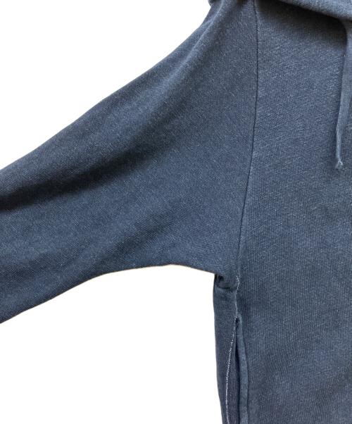 45R（フォーティファイブ・アール）45R (フォーティファイブ・アール) 裏毛のフーディ インディゴ サイズ:SIZE Freeの古着・服飾アイテム