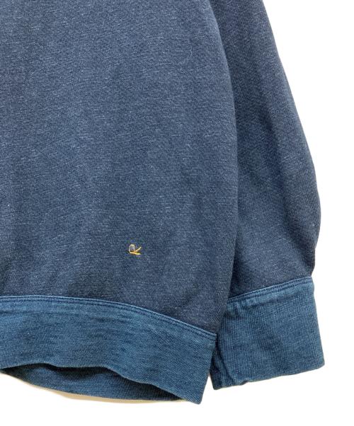 45R（フォーティファイブ・アール）45R (フォーティファイブ・アール) 裏毛のフーディ インディゴ サイズ:SIZE Freeの古着・服飾アイテム