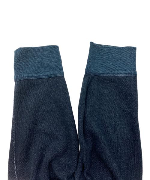 45R（フォーティファイブ・アール）45R (フォーティファイブ・アール) 裏毛のフーディ インディゴ サイズ:SIZE Freeの古着・服飾アイテム