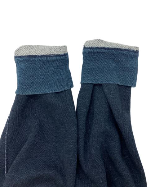 45R（フォーティファイブ・アール）45R (フォーティファイブ・アール) 裏毛のフーディ インディゴ サイズ:SIZE Freeの古着・服飾アイテム