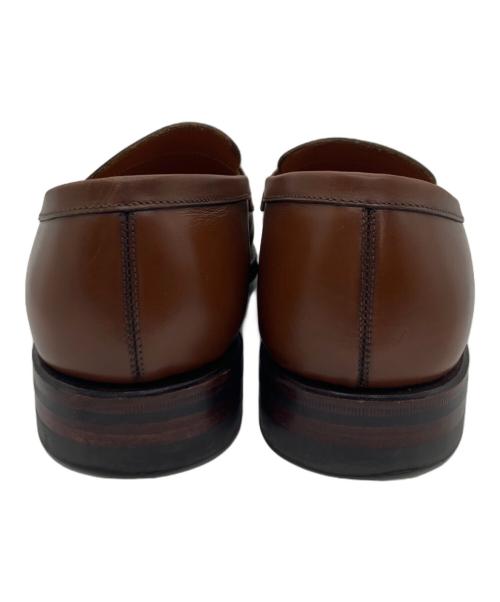 Jalan Sriwijaya（ジャランスリウァヤ）Jalan Sriwijaya (ジャランスリウァヤ) GARUDA　コインローファー ブラウン サイズ:7の古着・服飾アイテム