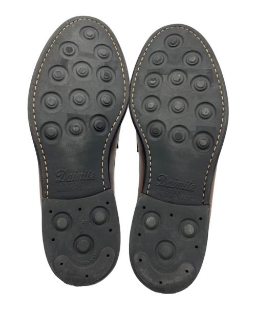 Jalan Sriwijaya（ジャランスリウァヤ）Jalan Sriwijaya (ジャランスリウァヤ) GARUDA　コインローファー ブラウン サイズ:7の古着・服飾アイテム