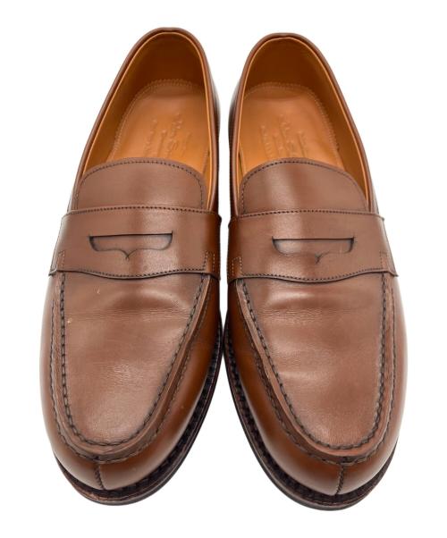 Jalan Sriwijaya（ジャランスリウァヤ）Jalan Sriwijaya (ジャランスリウァヤ) GARUDA　コインローファー ブラウン サイズ:7の古着・服飾アイテム