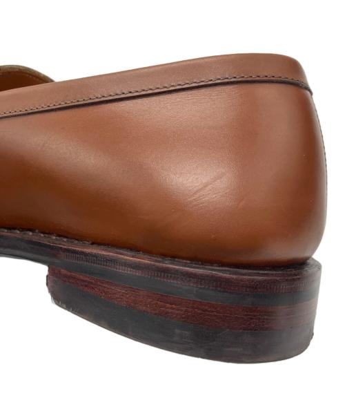 Jalan Sriwijaya（ジャランスリウァヤ）Jalan Sriwijaya (ジャランスリウァヤ) GARUDA　コインローファー ブラウン サイズ:7の古着・服飾アイテム