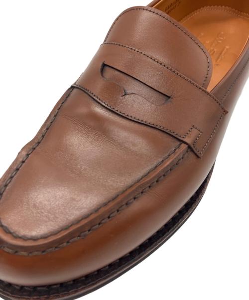 Jalan Sriwijaya（ジャランスリウァヤ）Jalan Sriwijaya (ジャランスリウァヤ) GARUDA　コインローファー ブラウン サイズ:7の古着・服飾アイテム