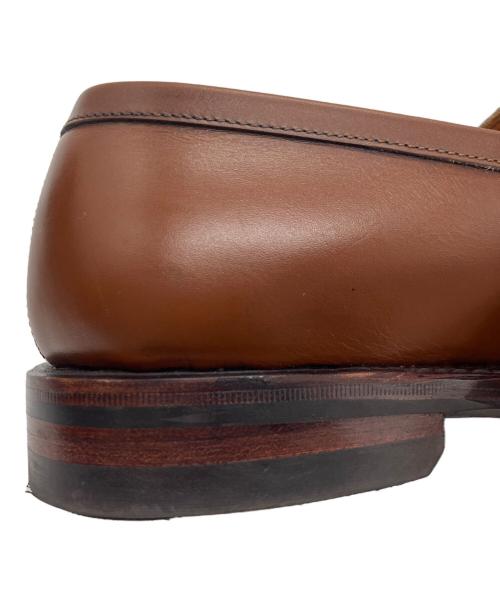 Jalan Sriwijaya（ジャランスリウァヤ）Jalan Sriwijaya (ジャランスリウァヤ) GARUDA　コインローファー ブラウン サイズ:7の古着・服飾アイテム