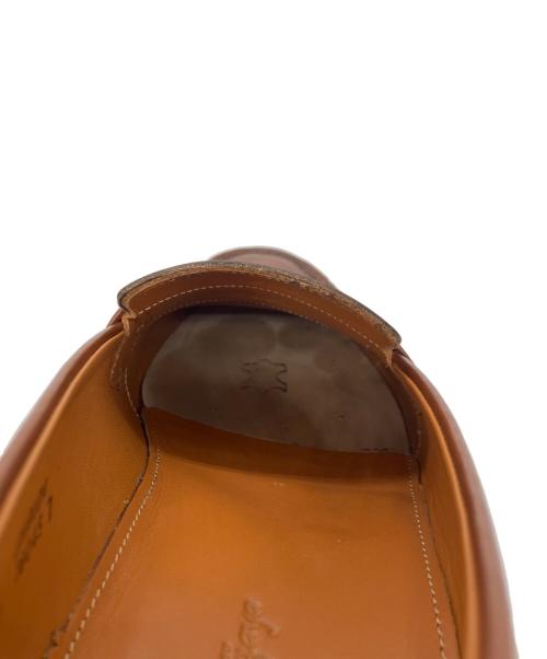 Jalan Sriwijaya（ジャランスリウァヤ）Jalan Sriwijaya (ジャランスリウァヤ) GARUDA　コインローファー ブラウン サイズ:7の古着・服飾アイテム