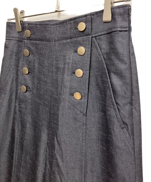 Noble（ノーブル）Noble (ノーブル) マリンディテールワイドパンツ ネイビー サイズ:38の古着・服飾アイテム