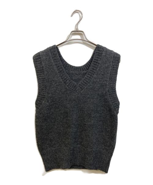 TODAYFUL（トゥデイフル）TODAYFUL (トゥデイフル) Purewool 2way Vest グレー サイズ:SIZE Freeの古着・服飾アイテム