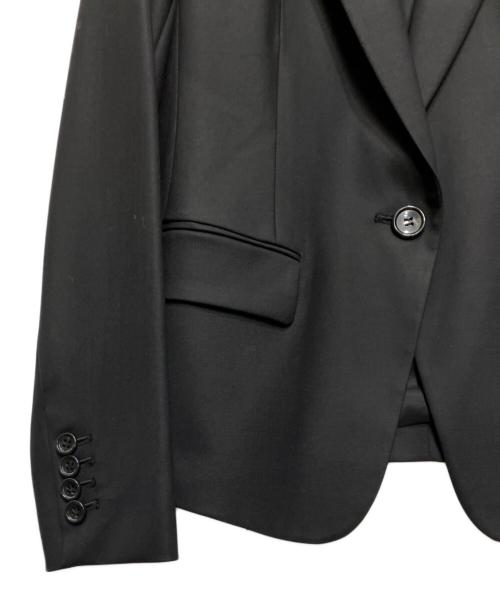 theory（セオリー）theory (セオリー) ウールブレンドジャケット ブラックの古着・服飾アイテム