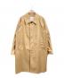 green label relaxing（グリーンレーベルリラクシング）の古着「ステンカラーコート」｜ベージュ