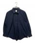 PAUL SMITH（ポールスミス）の古着「フローラル刺繍シャツ」｜ネイビー