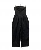anukeアンヌーク）の古着「Wide Bare Combinaison」｜ブラック