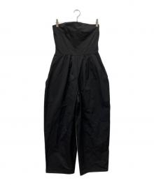 anuke（アンヌーク）の古着「Wide Bare Combinaison」｜ブラック