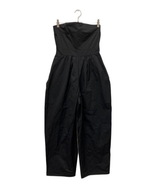 anuke（アンヌーク）anuke (アンヌーク) Wide Bare Combinaison ブラック サイズ:38の古着・服飾アイテム