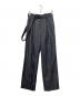 SERGE de bleu（サージ デ ブルー）の古着「SUSPENDER SLACKS」｜グレー
