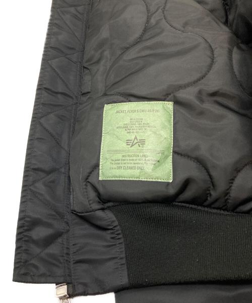 ALPHA INDUSTRIES（アルファインダストリーズ）ALPHA INDUSTRIES (アルファインダストリーズ) Sea Room Lynn (シールームリン) CWU-45P フライトジャケット ブラック サイズ:FREEの古着・服飾アイテム