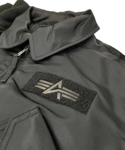 ALPHA INDUSTRIES（アルファインダストリーズ）ALPHA INDUSTRIES (アルファインダストリーズ) Sea Room Lynn (シールームリン) CWU-45P フライトジャケット ブラック サイズ:FREEの古着・服飾アイテム