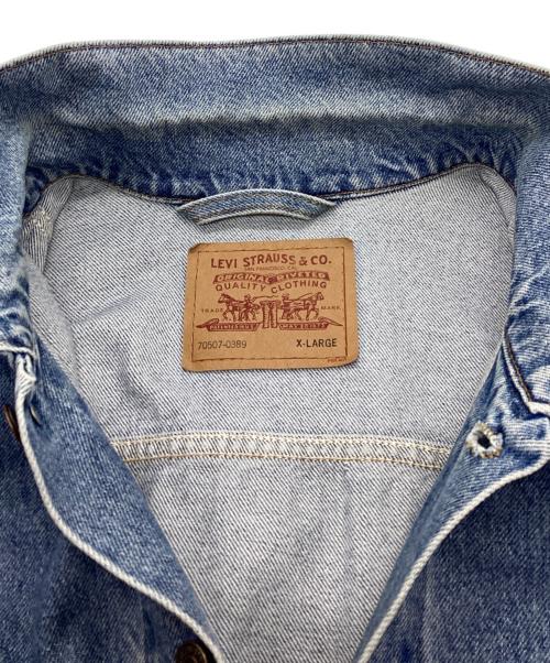 LEVI'S（リーバイス）LEVI'S (リーバイス) 70507デニムトラッカージャケット インディゴ サイズ:XLの古着・服飾アイテム