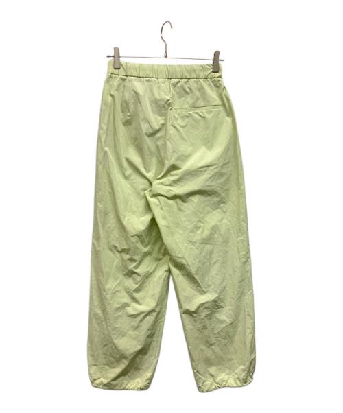 AMOMENTO（アモーメント）AMOMENTO (アモーメント) SLOBE IENA (スローブ イエナ) DRAWSTRING パンツ 黄緑 サイズ:Sの古着・服飾アイテム
