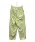 AMOMENTO (アモーメント) SLOBE IENA (スローブ イエナ) DRAWSTRING パンツ 黄緑 サイズ:S：4000円