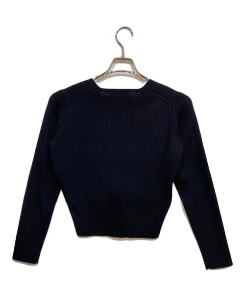 ANAYI（アナイ）ANAYI (アナイ) メリノ ウール カシュクール プルオーバー ブラック サイズ:Sの古着・服飾アイテム