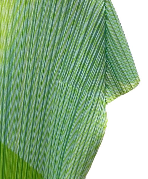 PLEATS PLEASE（プリーツプリーズ）PLEATS PLEASE (プリーツプリーズ) ノースリーブプリーツワンピース マルチカラー サイズ:2の古着・服飾アイテム