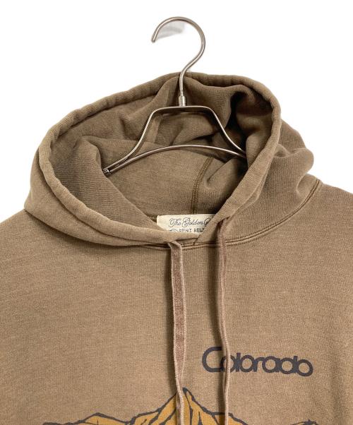 REMI RELIEF（レミレリーフ）REMI RELIEF (レミレリーフ) Sweat Parka スウェット　パーカー　フーディ　日本製 ブラウン サイズ:FREEの古着・服飾アイテム