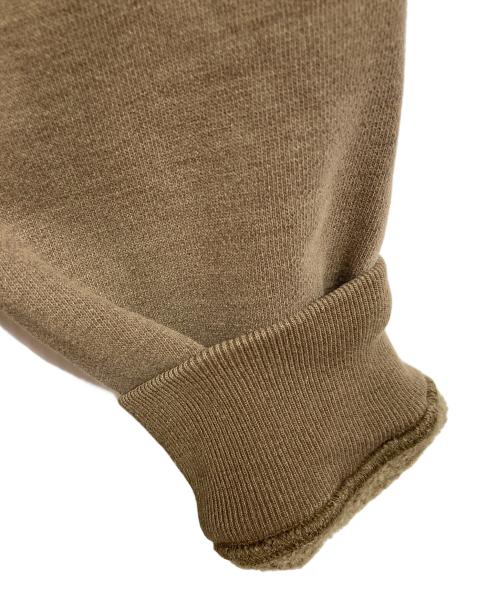 REMI RELIEF（レミレリーフ）REMI RELIEF (レミレリーフ) Sweat Parka スウェット　パーカー　フーディ　日本製 ブラウン サイズ:FREEの古着・服飾アイテム