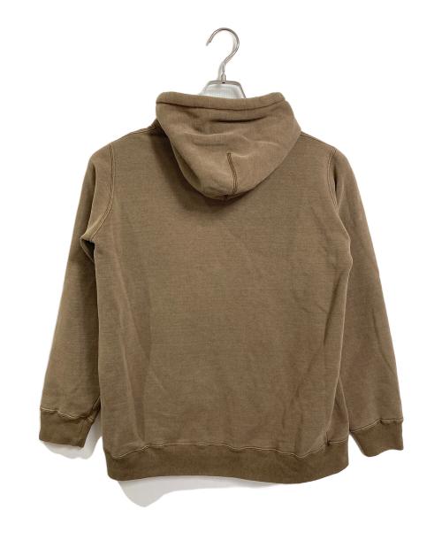 REMI RELIEF（レミレリーフ）REMI RELIEF (レミレリーフ) Sweat Parka スウェット　パーカー　フーディ　日本製 ブラウン サイズ:FREEの古着・服飾アイテム