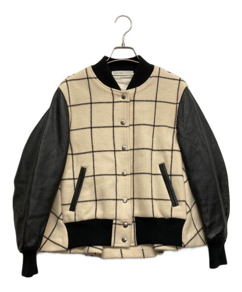 sacai luck（サカイラック）sacai luck (サカイラック) スタジャン アイボリー サイズ:2の古着・服飾アイテム