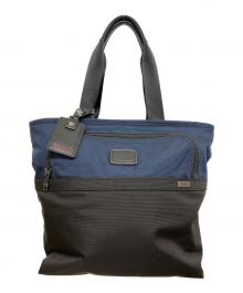 TUMI（トゥミ）の古着「アルファ2トートバッグ」｜ネイビー