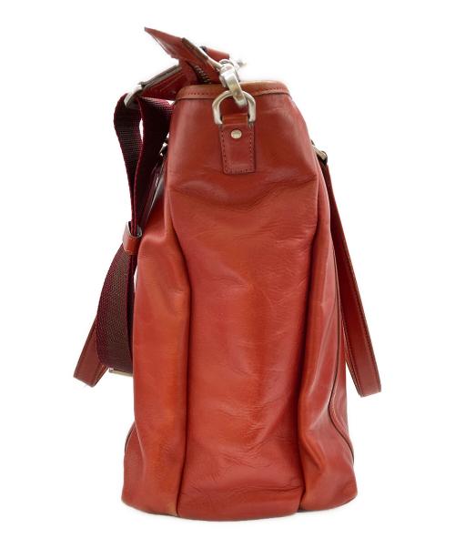 aniary（アニアリ）aniary (アニアリ) レザー2WAYバッグ レッドの古着・服飾アイテム