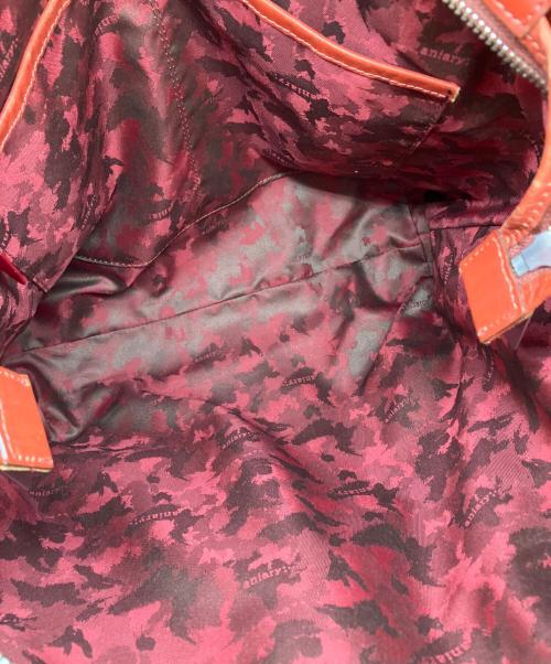 aniary（アニアリ）aniary (アニアリ) レザー2WAYバッグ レッドの古着・服飾アイテム