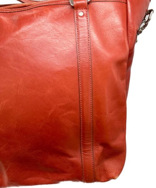 aniary（アニアリ）aniary (アニアリ) レザー2WAYバッグ レッドの古着・服飾アイテム