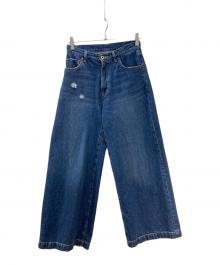 Spick and Span（スピック＆スパン）の古着「5 1/2 BAGGY DENIM」｜インディゴ