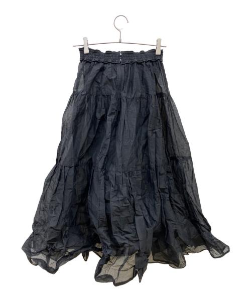 MARILYN MOON（マリリンムーン）MARILYN MOON (マリリンムーン) DEUXIEME CLASSE (ドゥーズィエム クラス) 別注dramatic skirt ブラック サイズ:Sの古着・服飾アイテム