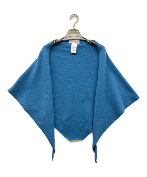 extreme cashmere（エクストリーム カシミア）extreme cashmere (エクストリーム カシミア) n°150 witch scarfs ブルーの古着・服飾アイテム