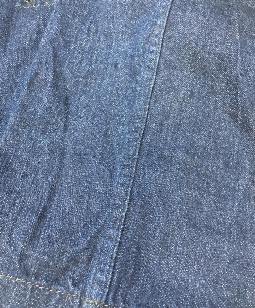 CANTON OVERALLS（キャントンオーバーオールズ）CANTON OVERALLS (キャントンオーバーオールズ) 猿田彦珈琲 (サルタヒココーヒー) デニムジャケット インディゴ サイズ:Mの古着・服飾アイテム