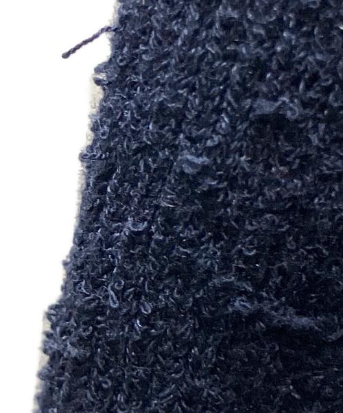 VERMEIL par iena（ヴェルメイユ パー イエナ）VERMEIL par iena (ヴェルメイユ パー イエナ) ゴールドポイントブークレーニットカーディガン ネイビー サイズ:FREEの古着・服飾アイテム