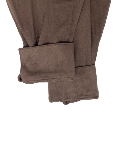 JOURNAL STANDARD（ジャーナルスタンダード）JOURNAL STANDARD (ジャーナルスタンダード) フェイクスエードシャツ ブラウン サイズ:FREEの古着・服飾アイテム