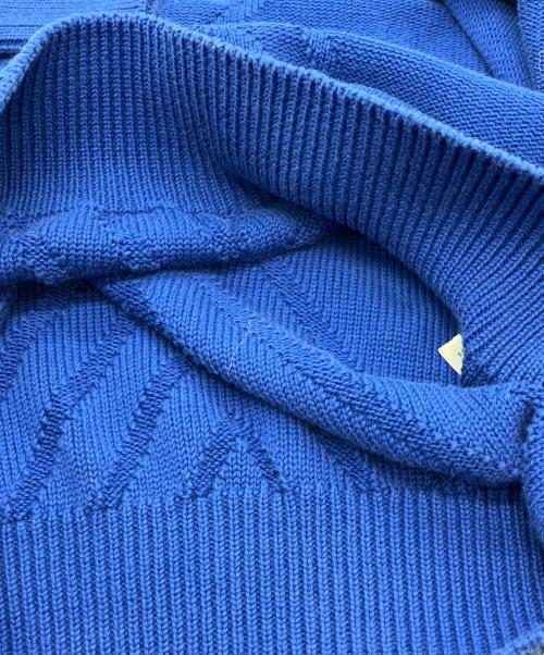 HERMES（エルメス）HERMES (エルメス) コットンニット ブルー サイズ:34の古着・服飾アイテム