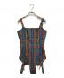 beautiful people（ビューティフルピープル）の古着「double-end asanoha dobby bustier」｜レッド